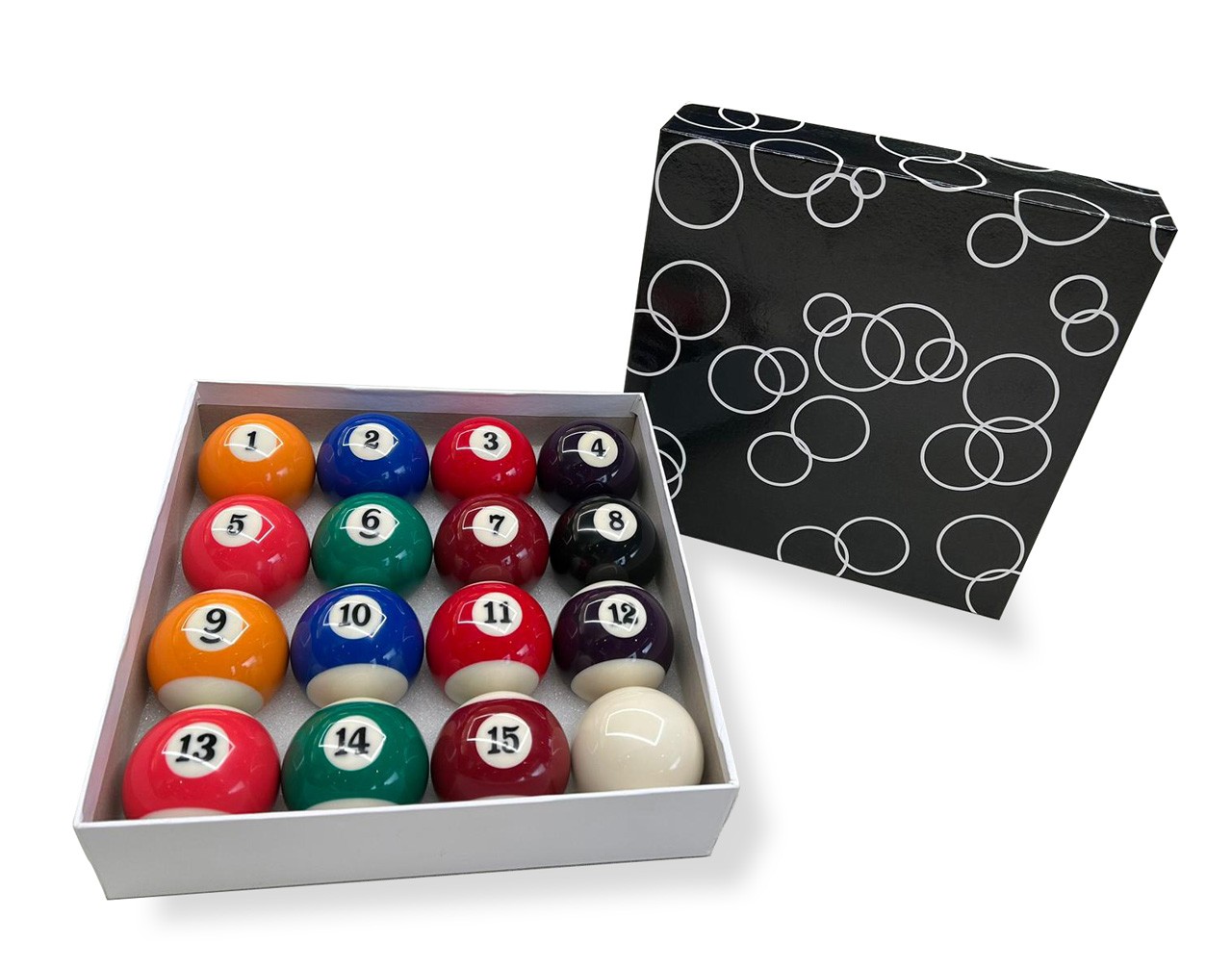 Комплект билярдни топки Cyber Pro Poolball 57,2mm