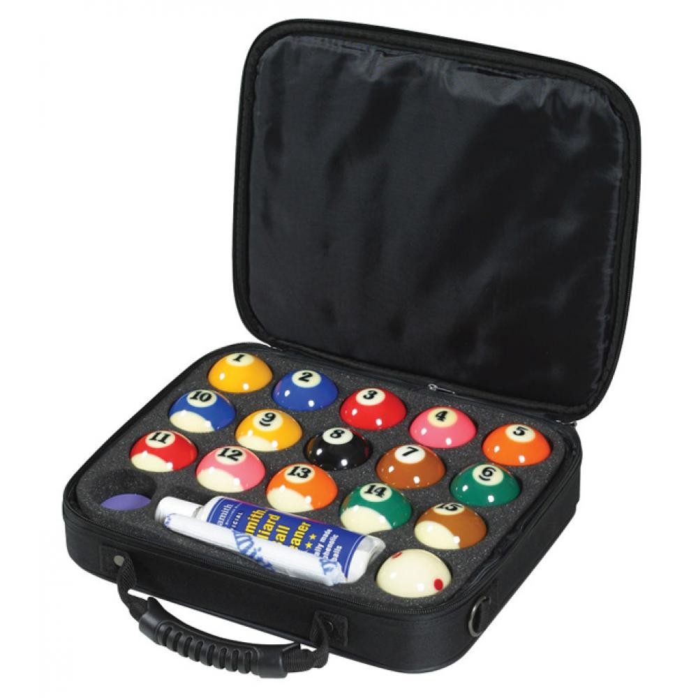Куфар за топки с комплект Aramith Poolball Super Pro TV 57,2mm