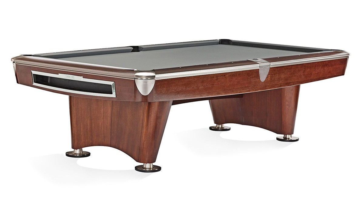 Маса за билярд Brunswick Gold Crown VI Mahagony 9ft Nickel Trimm
