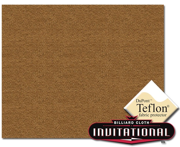 Сукно за пул Championship Invitational Teflon 21oz Camel #047
