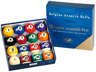 Aramith Super Pro комплект билярдни топки 57,2mm