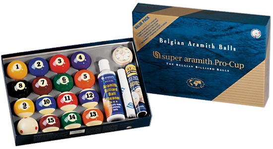 Комплект билярдни топки Aramith Super Pro Value Pack 57,2mm