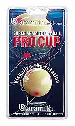 Бяла топка за снукър Aramith Pro Cup 52,4 mm