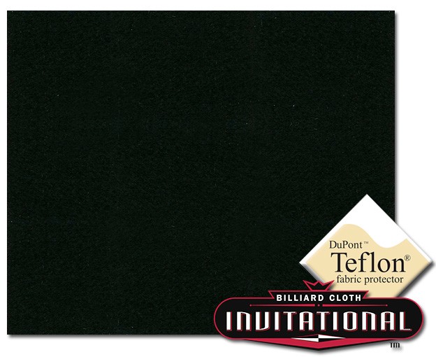 Сукно за пул Championship Invitational Teflon 21oz, 168 см, черно #077