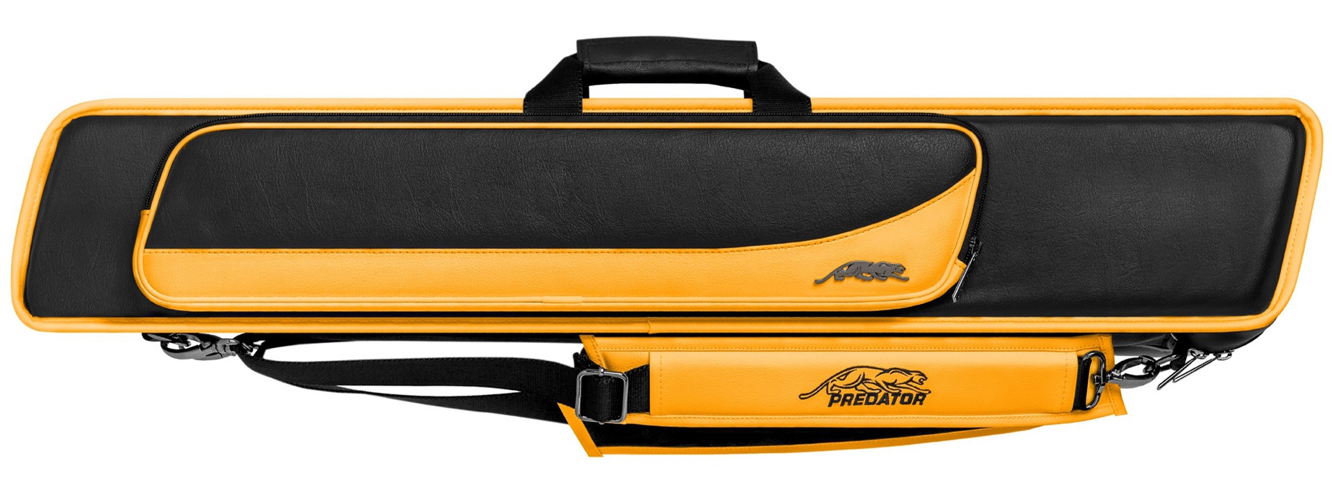 Калъф за щеки Predator ROADLINE Soft Case 4/8, черно/жълто