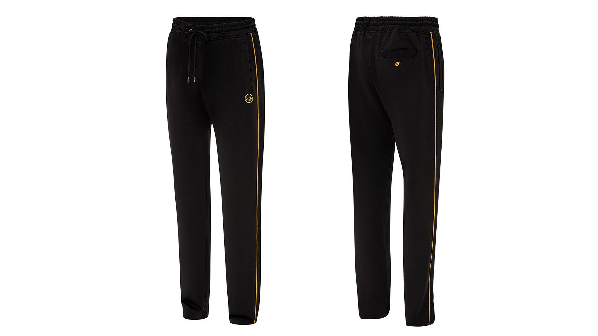 Спортен панталон Predator Black/Yellow Jogger, размери S-XXL