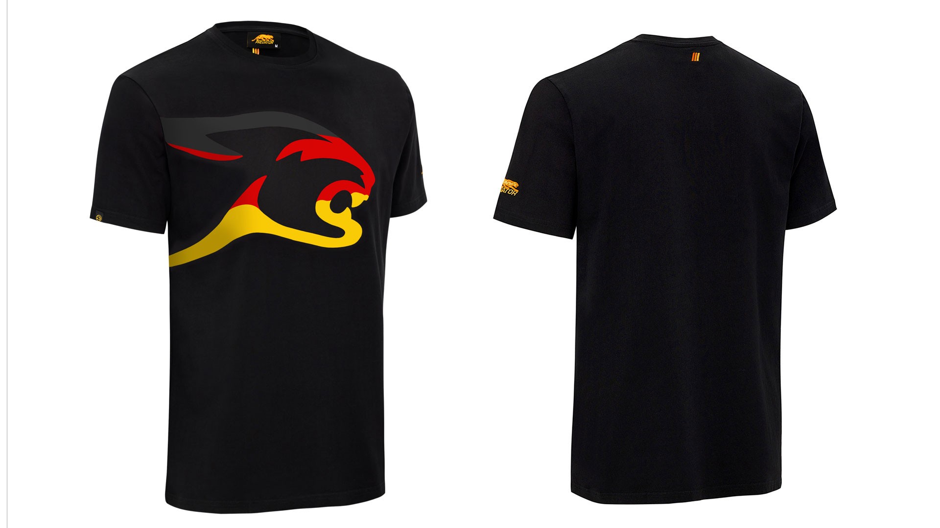 Тениска Predator German Flag Cat Head, черна, XS-XXXL