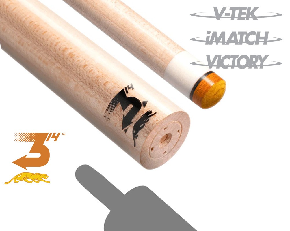 Шафт Predator 314³ Partial 12.75 mm, без винт + лого стикер